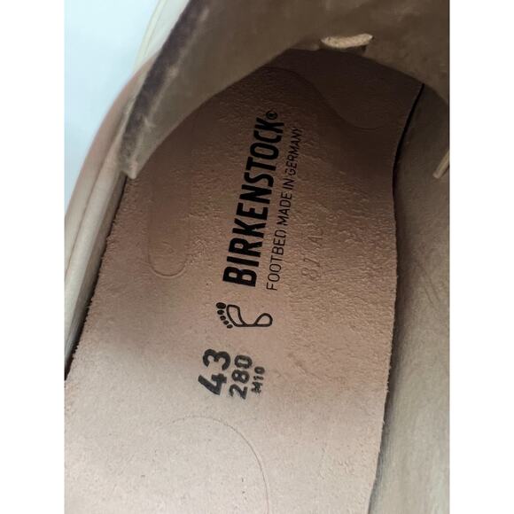 Birkenstock Bend Low Decon Pop Men’s Size 10 Eggshell Taupe New - Picture 13 of 16